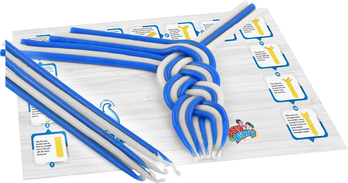 Havdalah Making Kit - Blue and White