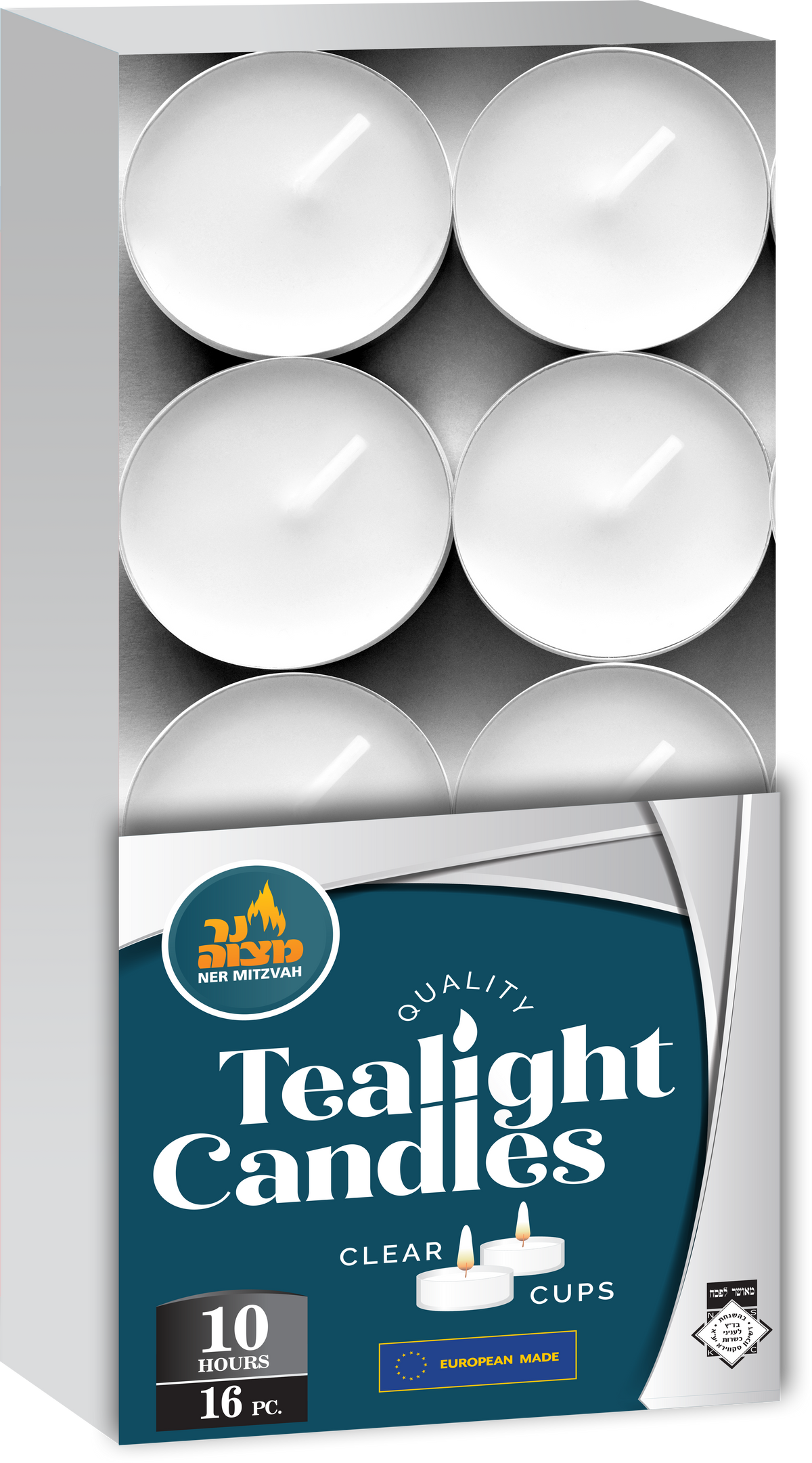 Tealight in plastic cup - 10 hr.