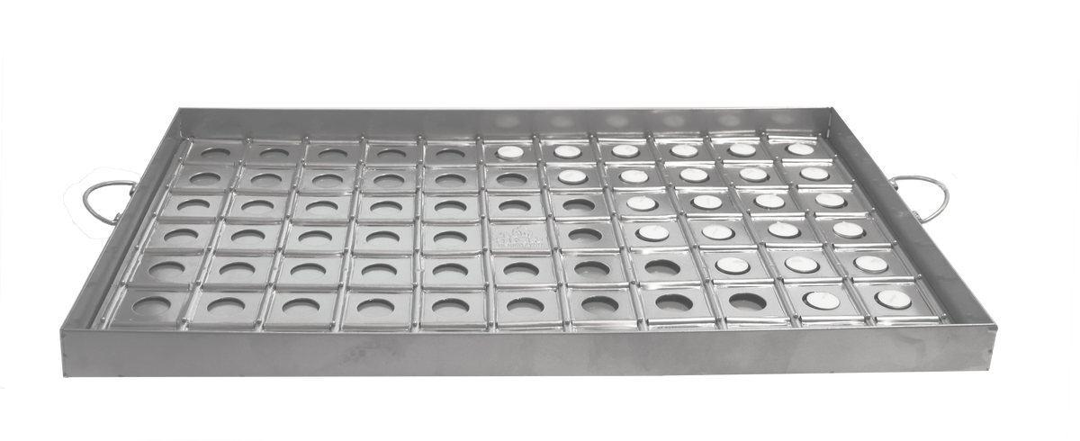 Metal Tray for 76 Mini Tealights