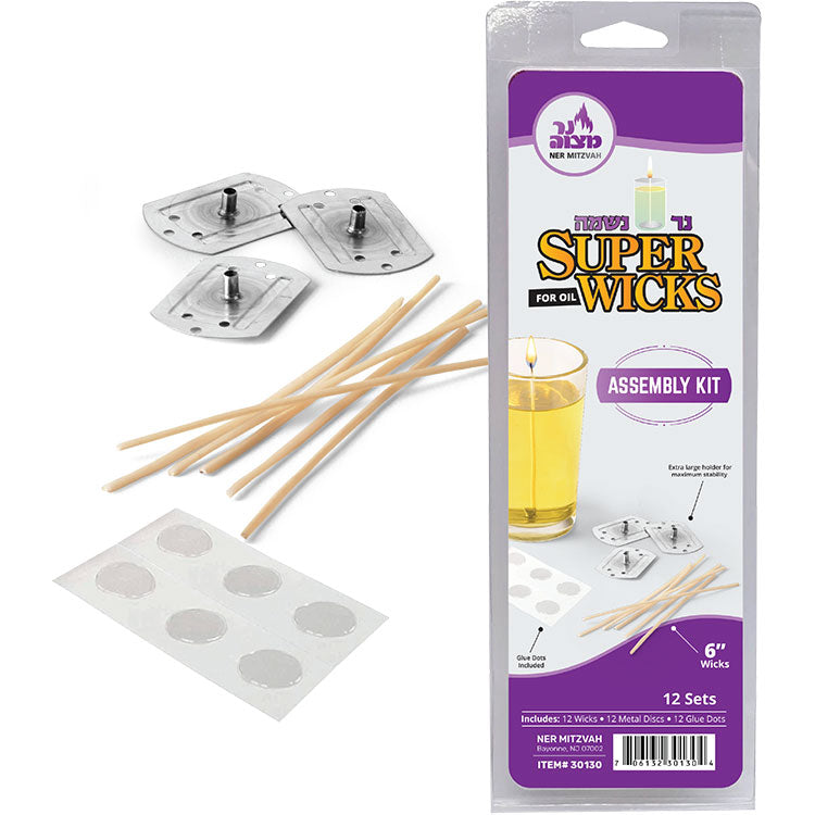 6" Super Wick Assembly Kit 12 pk.