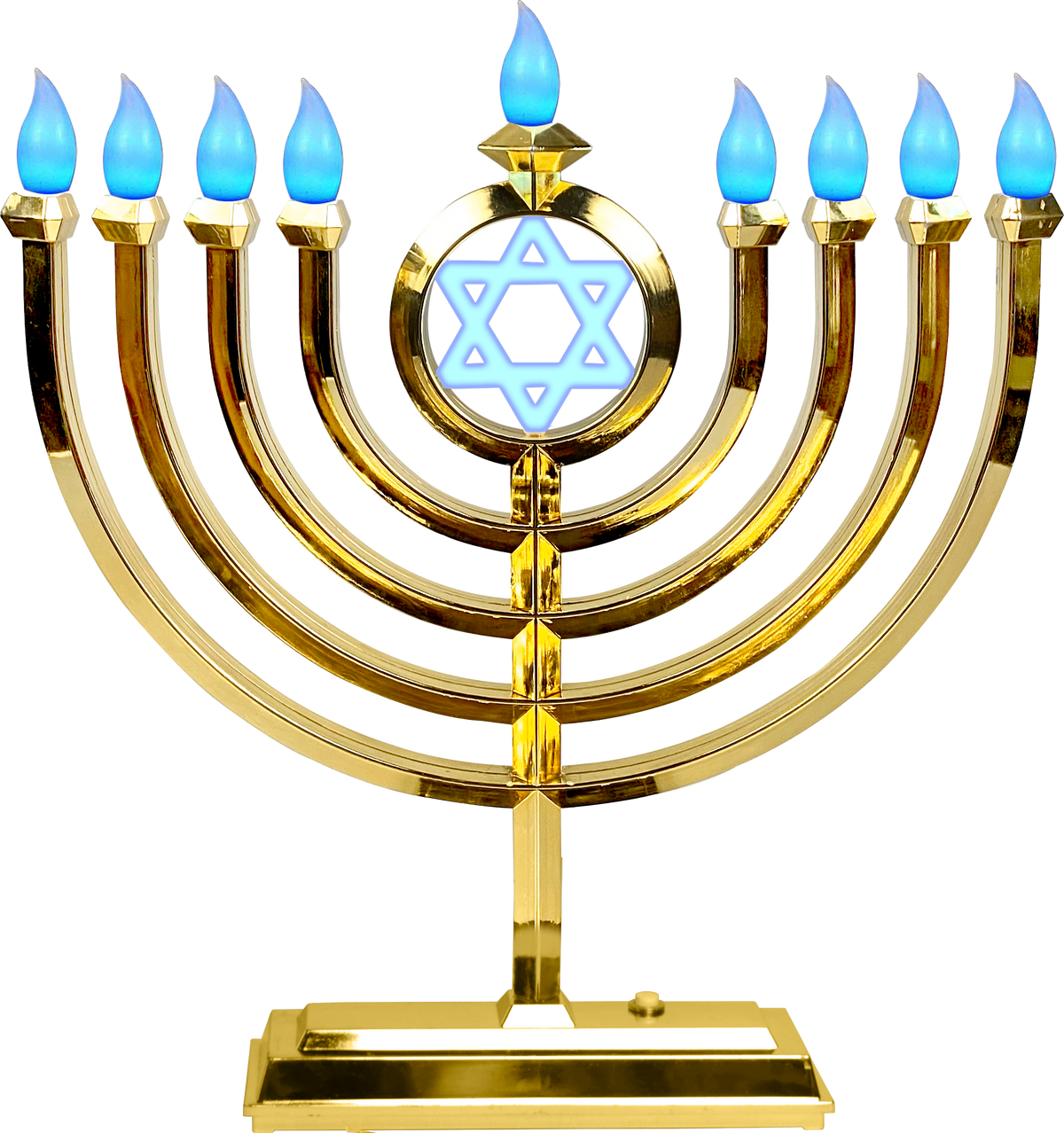 LED menorah Classic - Gold