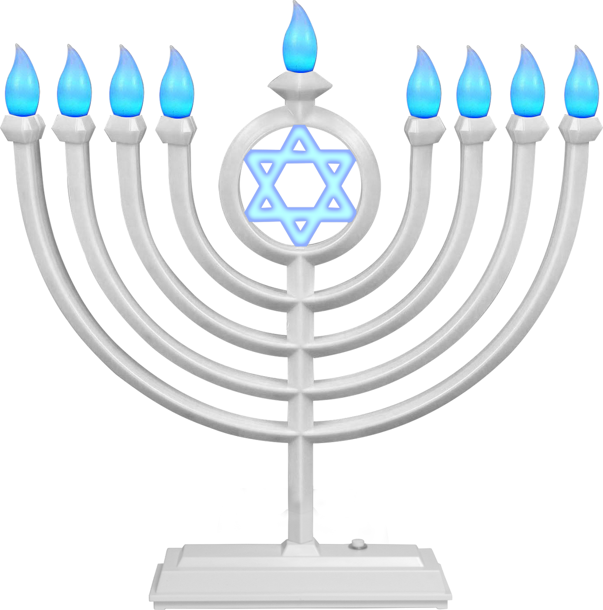 LED menorah Classic - white