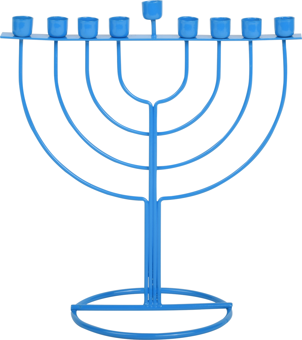 WireFrame Menorah - Blue