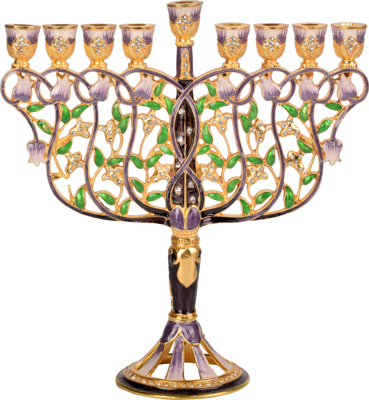 Jeweled Menorah - Tree Of Life