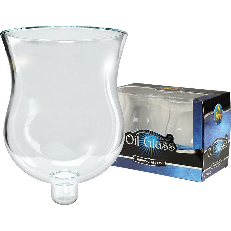 2 Pk Oil Glass #25