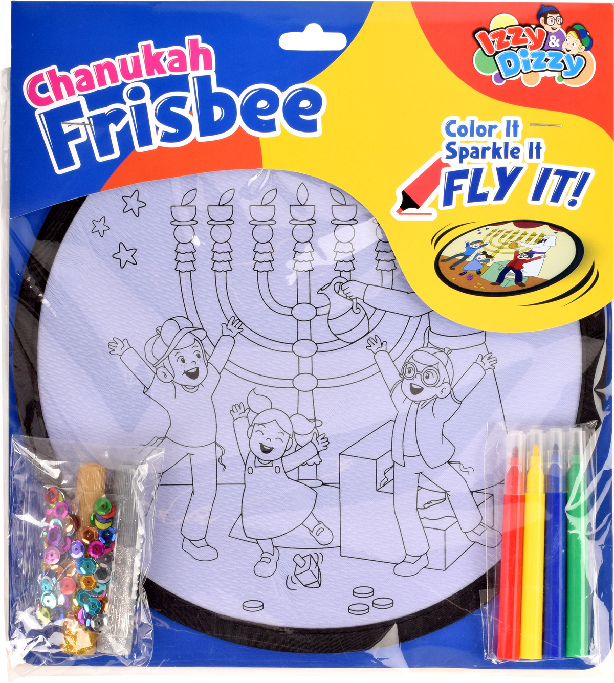 Coloring Frisbee Kit