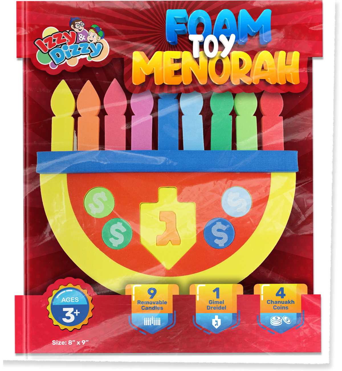 Foam Menorah