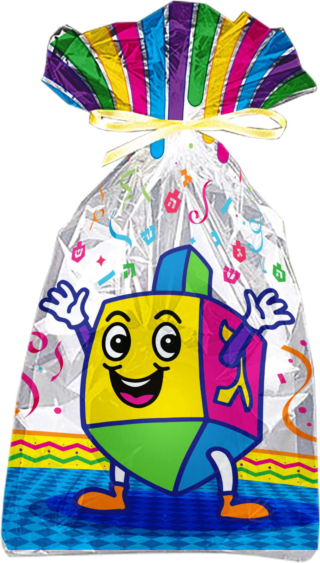 Chanukah Cello Bag - 5" x10"