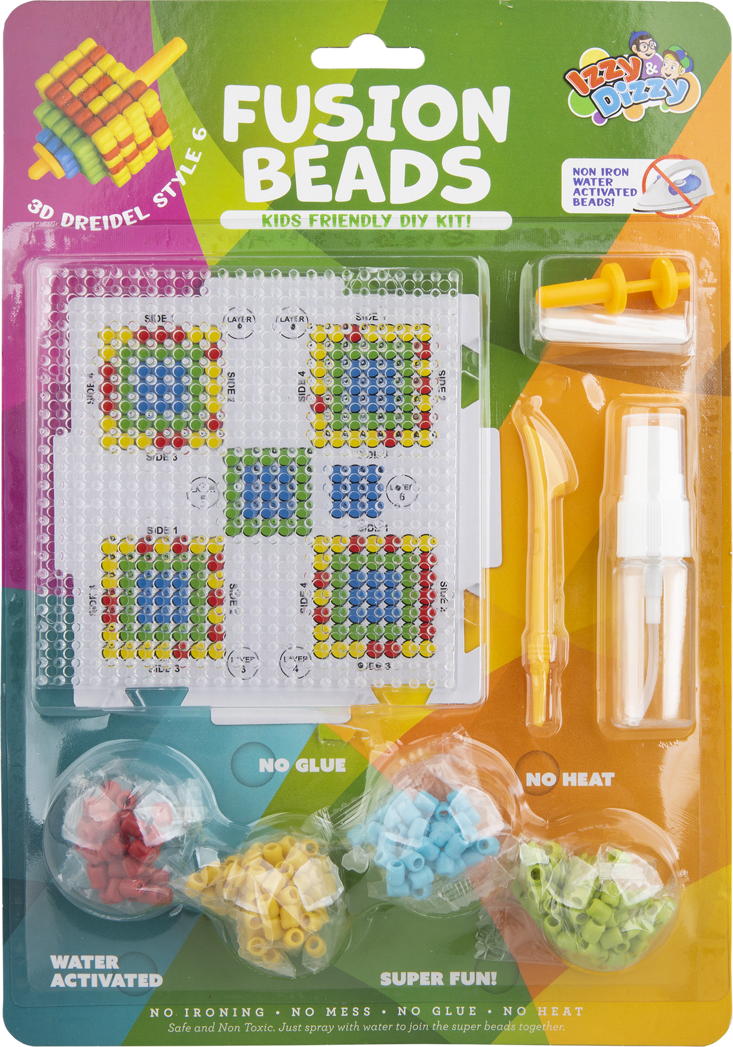 Fusion 3-D Beads Dreidel