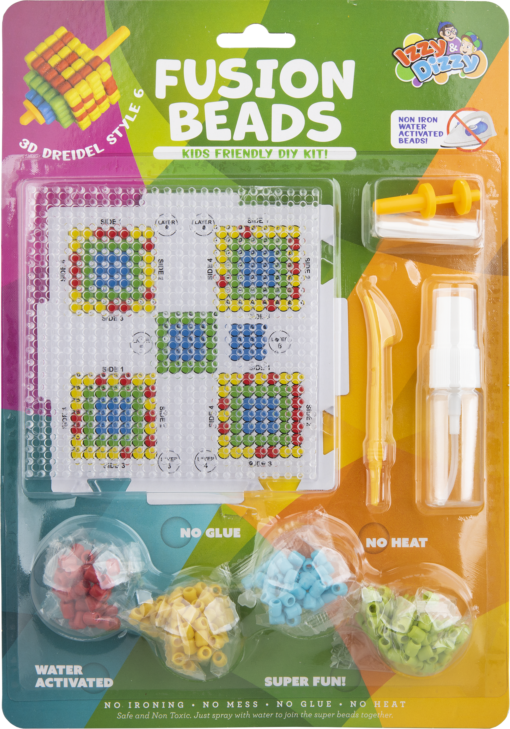 Fusion 3-D Beads Dreidel