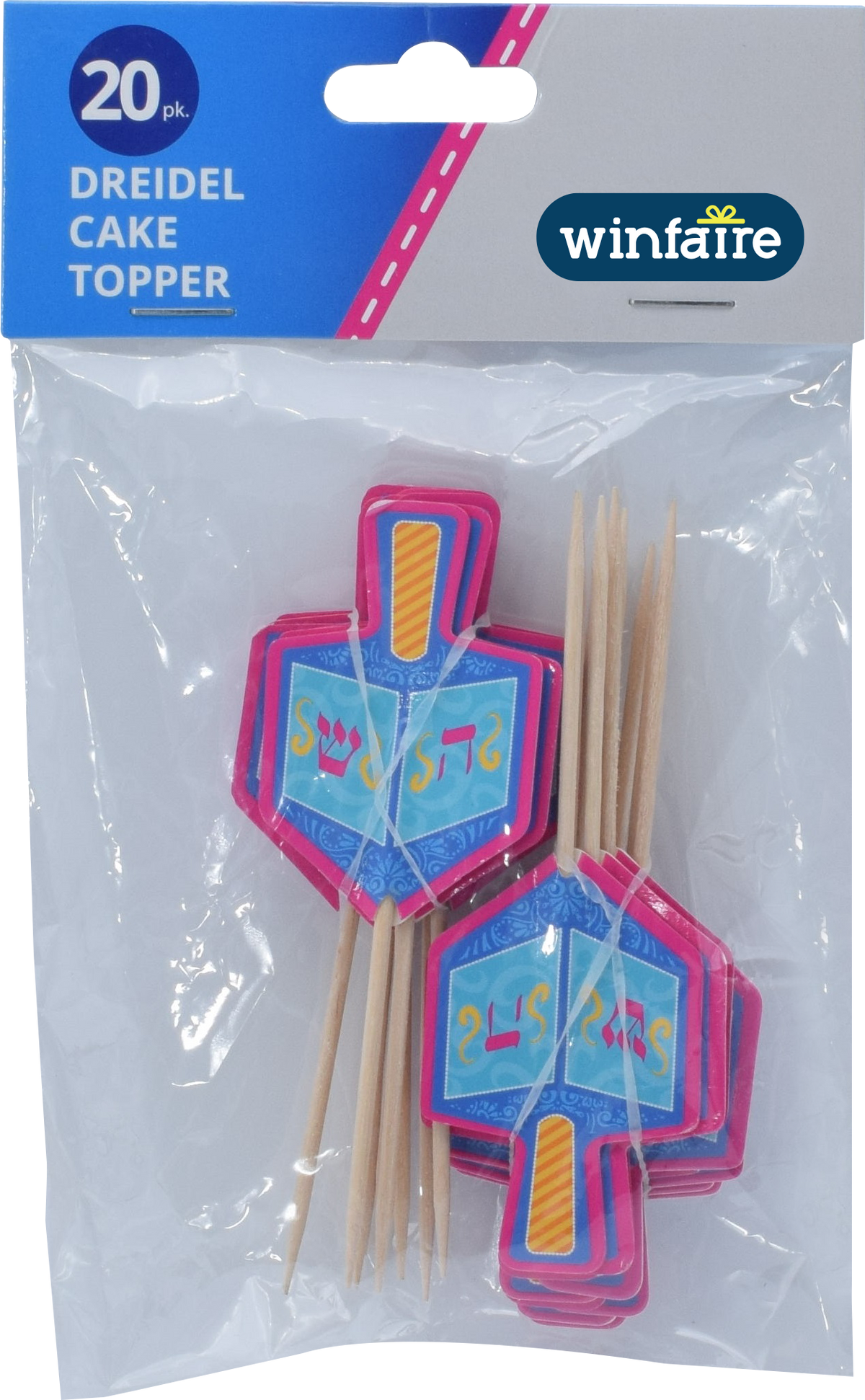 20pk. Chanukah Cake Toppers