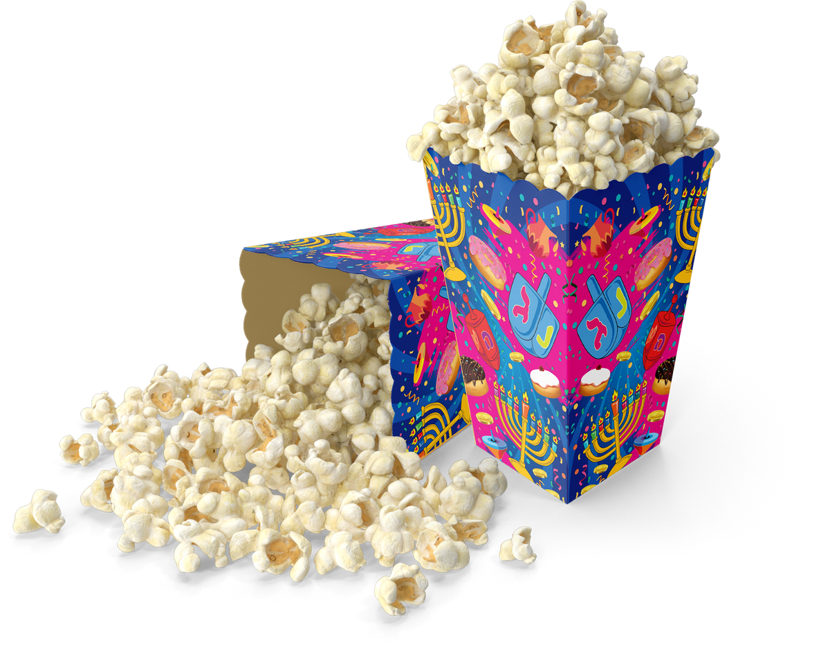 Chanukah Popcorn Box