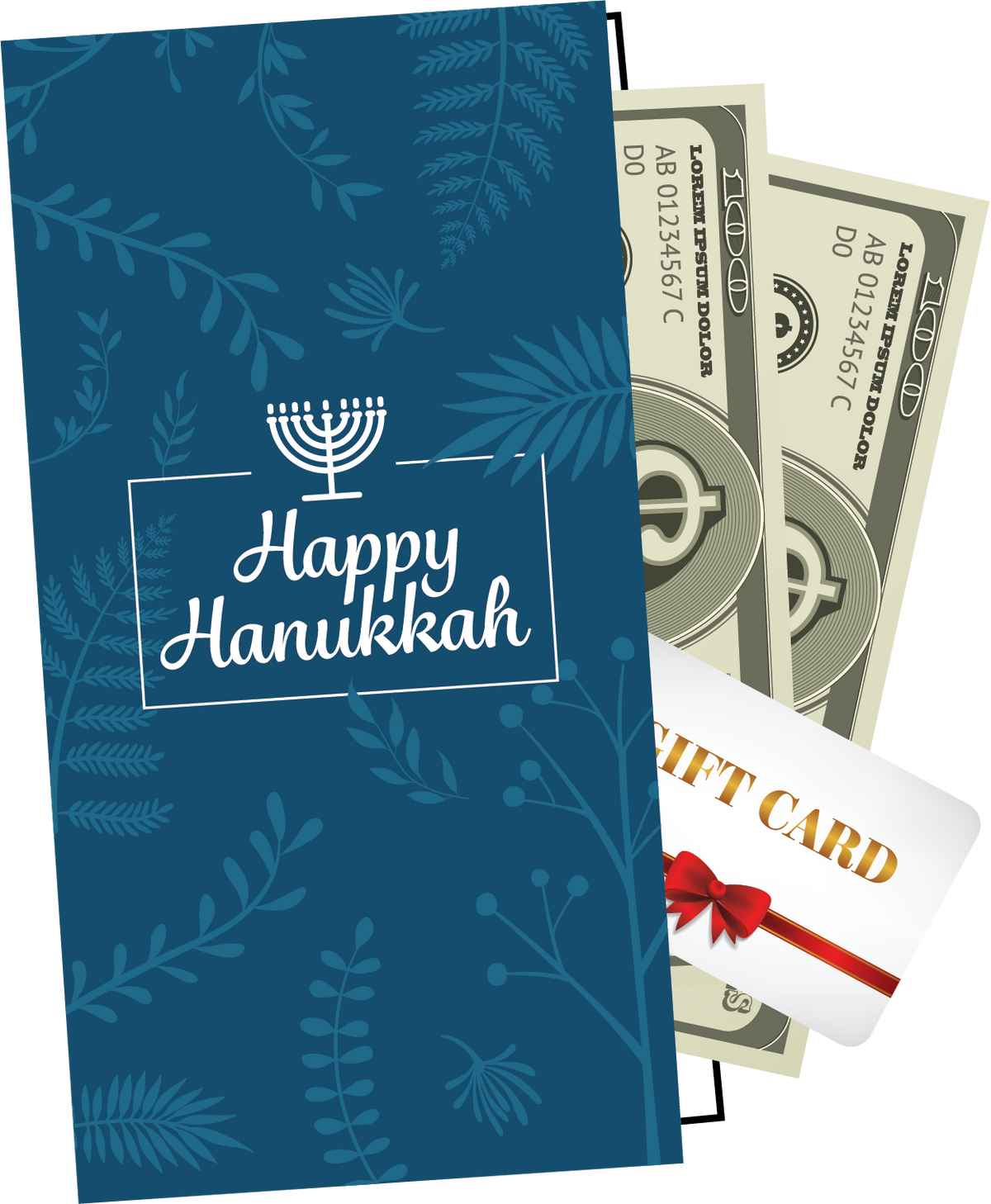 Money Card & Envelope Set 3.25" x 6"